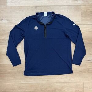 NBA LA Clippers Nike Royal Element Performance Half-Zip Pullover Jacket Sz-XL‎